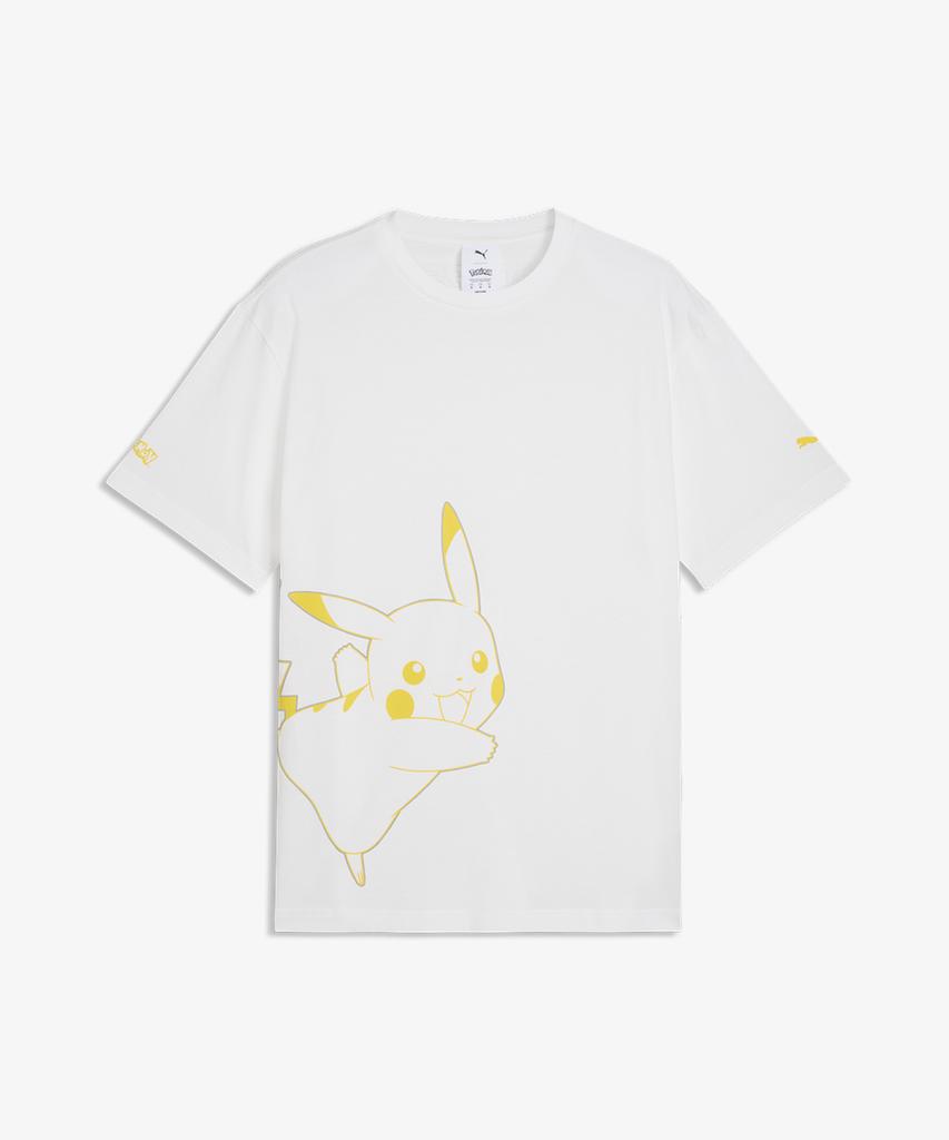 Puma X Pokémon Расслабленная футболка с принтом - Белый / 634914-02