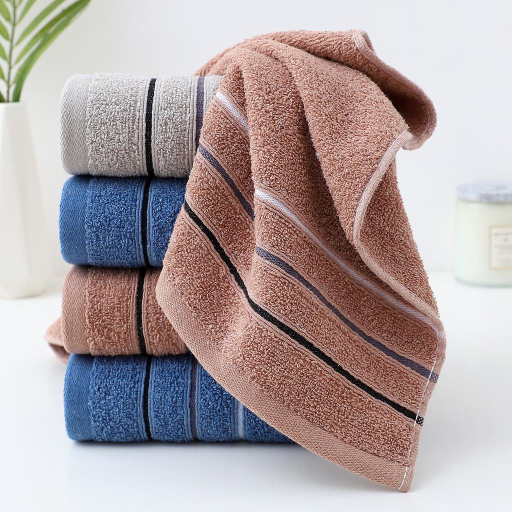 Pure Cotton Absorbent Towel Full Cotton Jacquard Thickened Gift Towel Pure Cotton