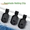50Pcs Shade Cloth Plastic Clips Reusable Sun Shade Clip Shade Cloth Heavy Duty Lock Grip for Sun Shade Net Greenhouse