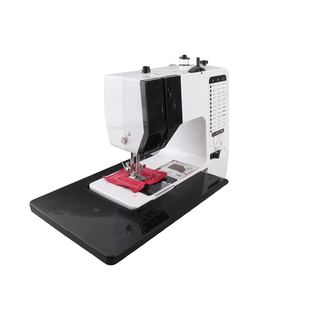 Portable Sewing Machine with Extension Table Built in 38 Stitches Electric Sewing Machine Dual Speed Adjustable