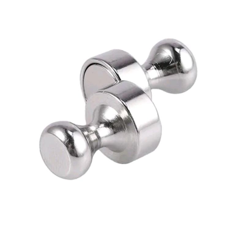 10PCS Magnetic Nail Office Calligraphy And Painting Refrigerator Strong Magnet Nail Teaching Whiteboard Magnetic Nails 12x16mm