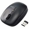 Elecom Wireless Mouse M-BL21DBKBK 5 Buttons 3 Level Pointer Speed ??Variable Antibacterial Black