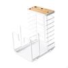 Kitchen Rack Organizer Shelf Cutlery Holder Practical Chopping Board Kitchenware
