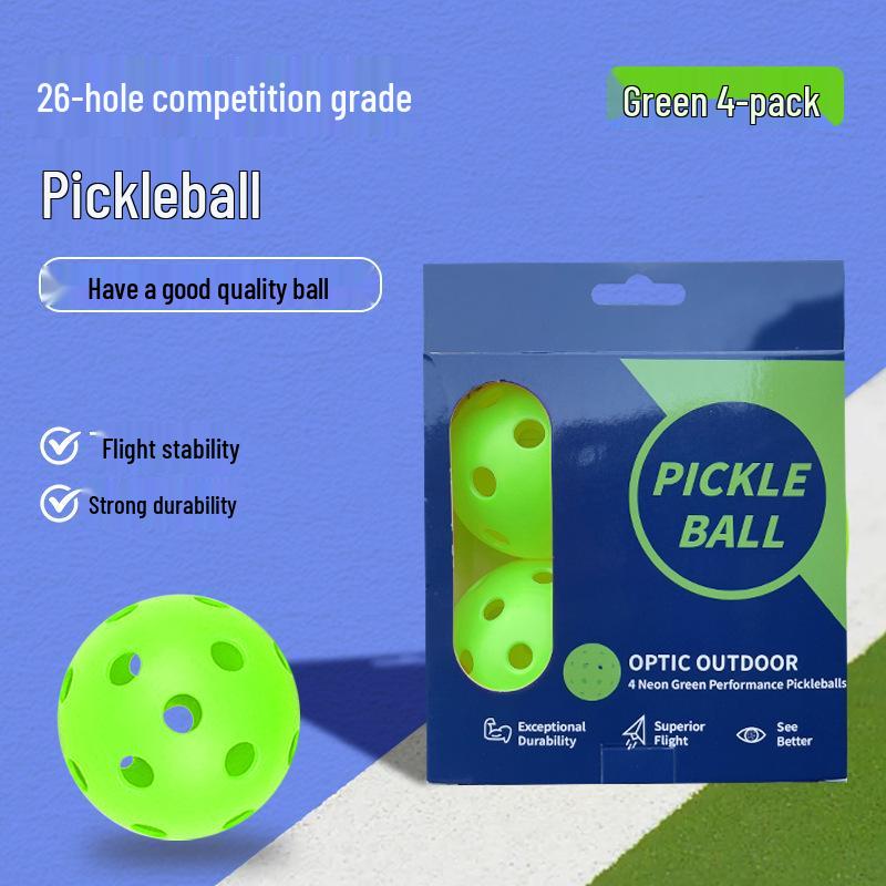 Мяч для пиклбола с 26 отверстиями, 72 мм, для тренировок в помещении/на улице