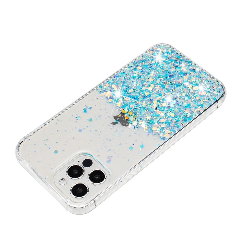 Ночной Свет Светящийся Цвет Звезды Блестки Сияющий Блеск Прозрачный Бампер Чехол Для Телефона Для iPhone 15 14 Pro Max Samsung Galaxy Силиконовый ТПУ Задняя Крышка