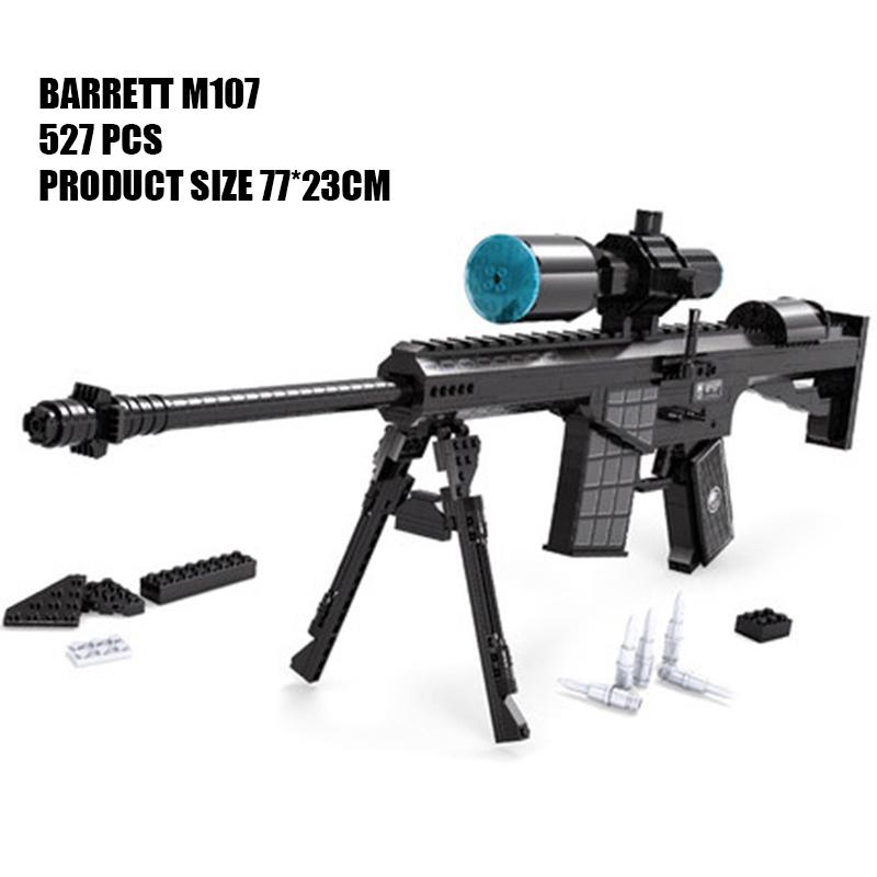 Пистолет Ausini AK47, револьвер, пистолет-пулемет, снайпер, WW2, военная армия, спецназ, модель оружия, строительные блоки, строительные игрушки