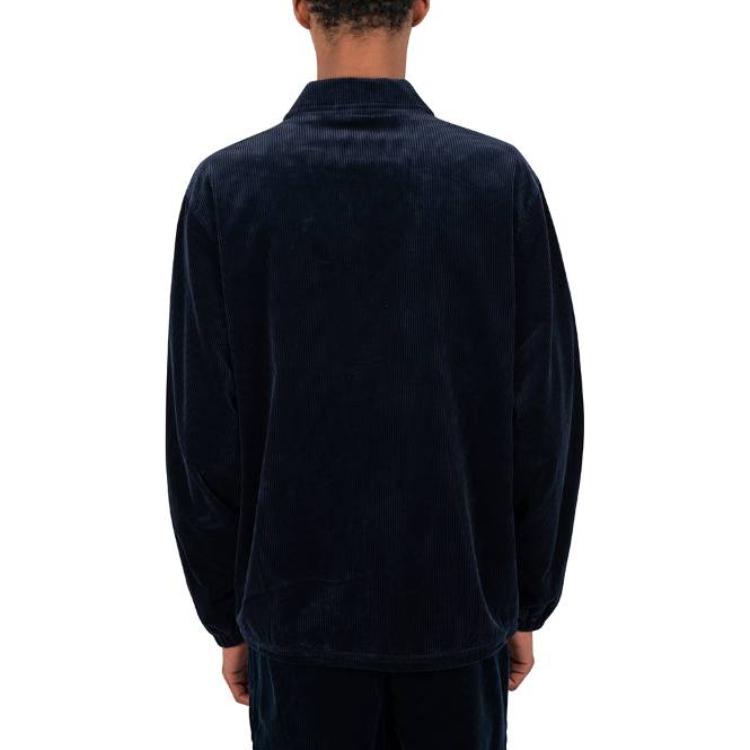 Polo Ralph Lauren FW22 однобортная куртка-поло с вышитым логотипом, мужская куртка, синяя 710876600-001