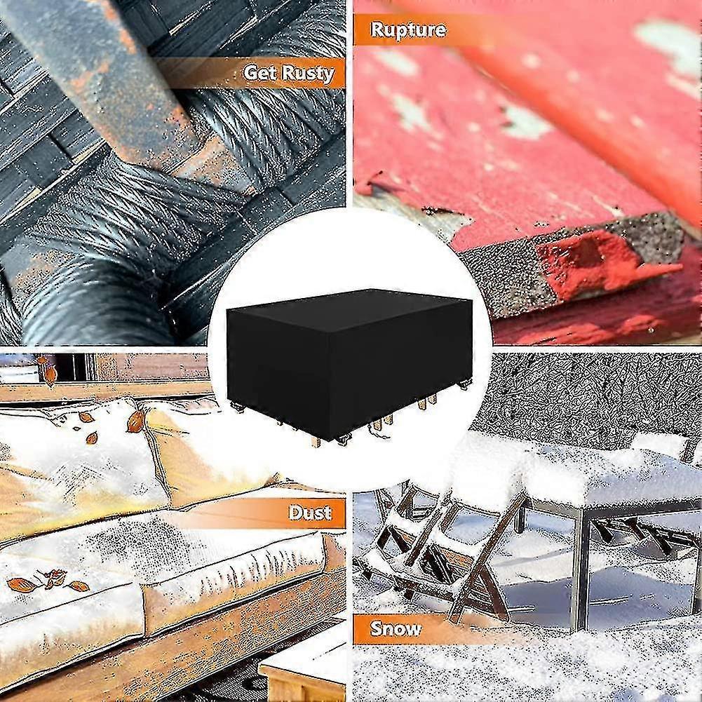 Garden Furniture Covers 170x94x70cm Patio Furniture Covers 98% Waterproof