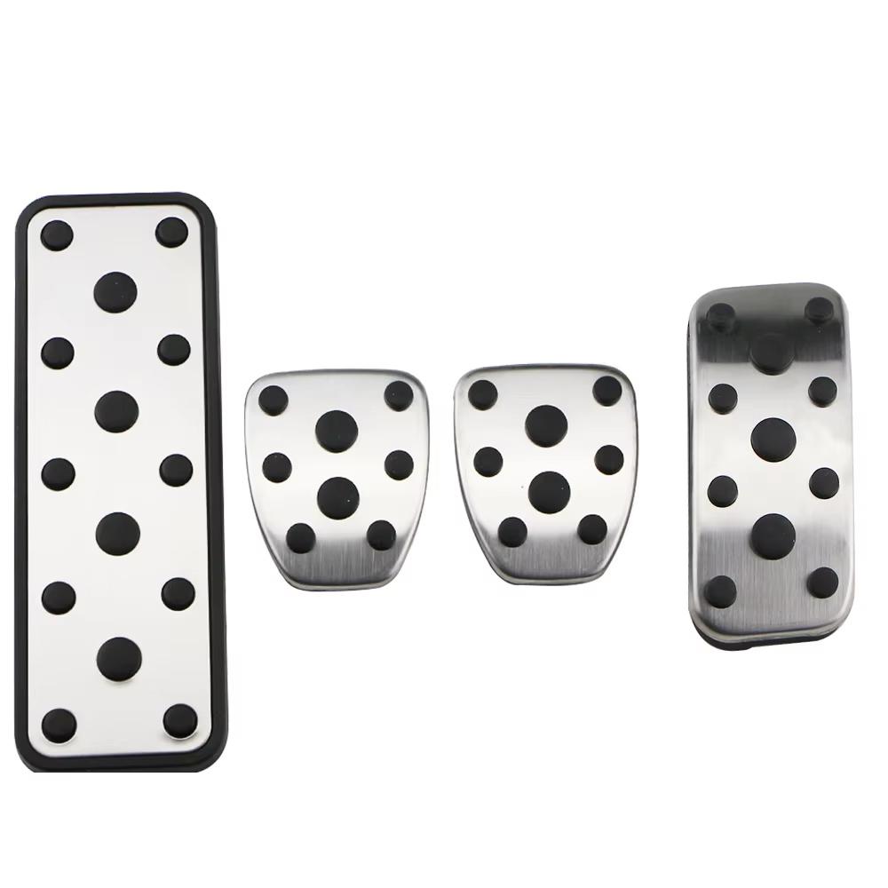 Педали для Subaru Outback Sport Impreza B3 2008~2011 из нержавеющей стали без сверления тормоза нескользящая стальная крышка топливного бака