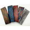 1pcs 130×43×5MM Damascus Pattern G10 Material Knife Handle DIY Make Board Plate Accessories for Knives Catapult Grip Patches Scale