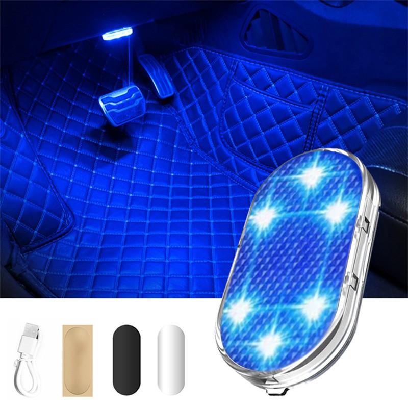 USB Charging Car Bedroom Night Light Bulb Car Interior Lights Indoor Car Lighting Ceiling Lamp Night Touch Light