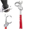 Large Opening Bathroom Spanner Aluminum Zinc Zinc Alloy Plumbing Wrench Faucet Wrench  Sink Installation