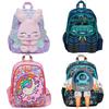 Рюкзак Smiggle Medium с мультяшным принтом для детей, легкий школьный рюкзак с мягкими лямками, холст 36x30 см, 4 веселых дизайна