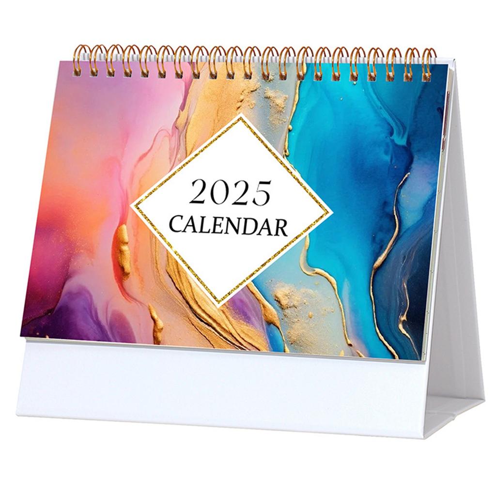 2025 Calendar Desk Calendar Planner Desktop Memo Message Small Ornaments