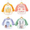 Children's Waterproof Long-Sleeve Smock for Autumn/Winter - Stain-Resistant Bib for Kindergarten Painting