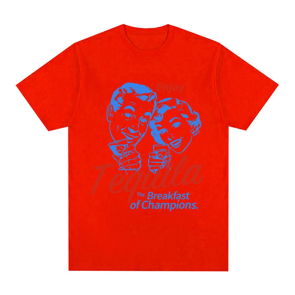 Enjoy Tequila Retro Graphic T Shirt Cute Funny Alcohol Drinking T-Shirts Vintage Fashion T Shirts Tops Clothing Unisex