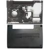 Новый для Lenovo G500 G505 G510 G590 Нижняя крышка корпуса / задняя крышка корпуса ноутбука дверь черная / шарниры LCD