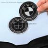 For BMW 3 Series 5 Series Modified Thunder Limited Edition Black and White Front and Rear Logo X1 X3 X5 X6 Wheel Cover Decoration