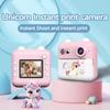 Cute for Kids Cartoon Portable Thermal Printer Camera Children Instant Child Camera Mini Photocamera Digital Cameras