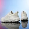 2025 Large Size Popular Versatile Breathable Sneakers Spring and Summer Lightweight Thick-soled Shock-absorbing Running Shoes Men's