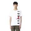 Jordan T Shirts Men's White Crew Neck Moderate Straight Fit CW0393-100