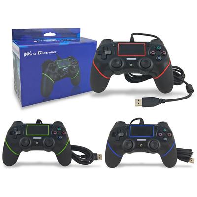 Проводной игровой контроллер с вибрацией, профессиональный USB-геймпад для PS4 для PS4