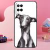 Galgo Greyhound Dog Case For OPPO A5 A9 A31 A53 A52 A72 A15 A16 A17 A57 A77 A54 A74 A94 A76 A96 A53S A54S A57S