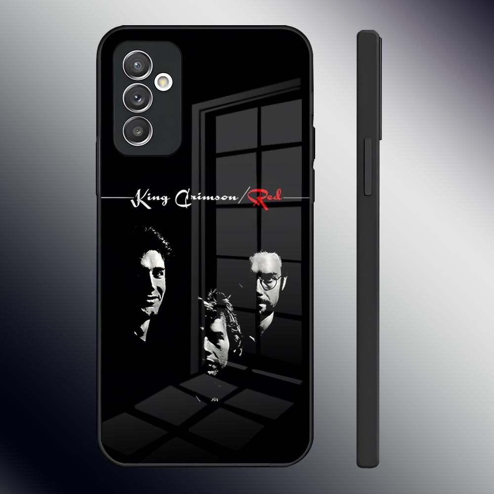 Band K-King Crimson Phone Case For Samsung S24 Ultra S23 S22 S20 Fe S21 Plus A54 A34 A24 A53 A13 A16 Glass Back Cover
