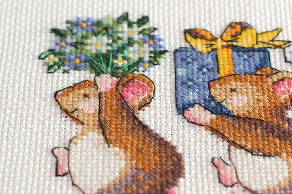 Cross Stitch Kit Abris Art Winter's Tale