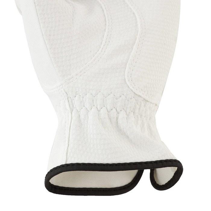 PRGR Golf Glove PGL-17W Ladies White/Green 17cm