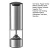 70 мл Электрическая мельница для перца Перезаряжаемая мельница для соли Шейкер Регулируемая степень помола Мощный двигатель Управление одной рукой Нержавеющая сталь