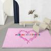 Pop Singer K-Karol GS Floor Mat Eco-Friendly Flannel Doormat Non-Slip Odorless Soft Short Plush Indoor Floor Rug