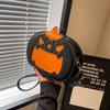Halloween Funny Pumpkin Bag 2025 New Fashion Contrasting Colors Personality Creative Trendy Shoulder Women's Bag
