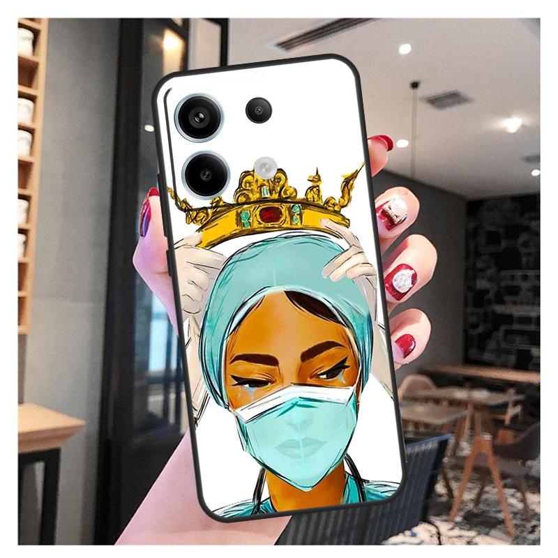 Мультяшный Чехол-Доктор Медсестра Медицина Для Xiaomi Redmi Note 13 12 11 9 10 Pro 9S 10S 11S 12S Redmi 13 12 10C 12C 13C Чехол