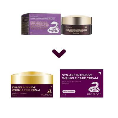 Интенсивный крем против морщин с пептидом Syn-ake 100г