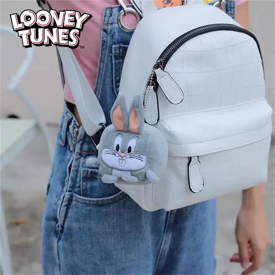 Плюшевые Брелоки-Подвески Looney Tunes Багз Банни 7см Твити Птичка Лола Банни Брелок Аниме Фильм Кукла Брелок Игрушки Подарок