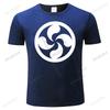 Мужские футболки новая Lauburu TShirt Мужская без бирки Баскский символ Футболка Испания Франция Бесплатная наклейка БЕСПЛАТНО SH модный бренд футболка homme
