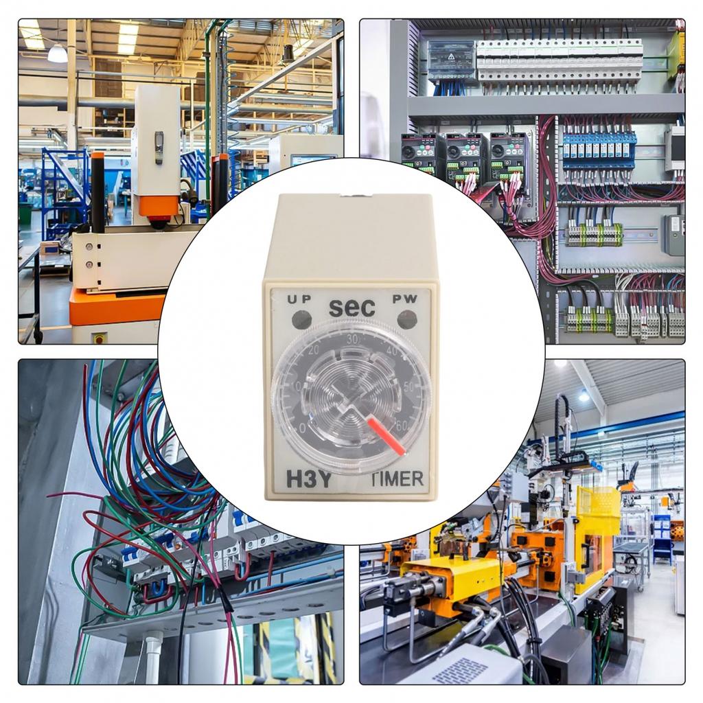 5.7x2.8x2.2см Реле времени с задержкой Регулируемый Светодиодный индикатор