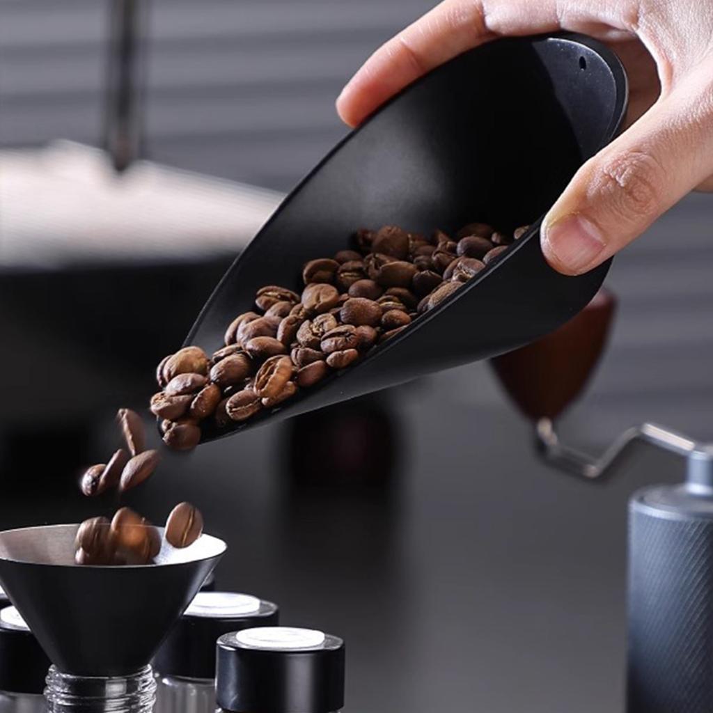 ABS Coffee Bean Storage Tray for Home and Cafe Use Coffee Powder Dish Dessert Shop Display Plate for Sample Presentation