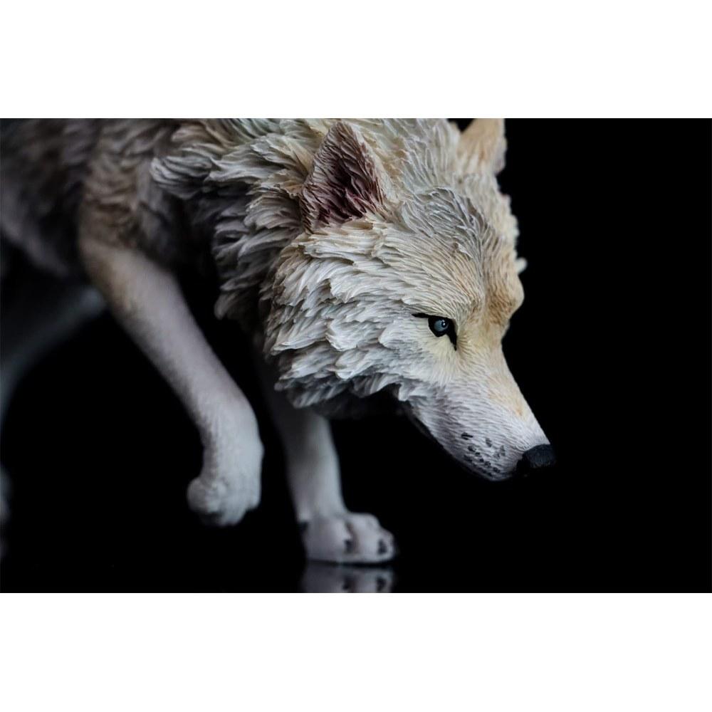 BACALYSO 1/6 Фигурка Койота Волка 20 см ПВХ Реалистичная Модель Животного Окрашенная Готовое Изделие 126C