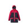 Mid-Length Warm Hooded Down Jacket Men Jacket Red Blue VN0A3DHSRS9