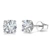 FANCIME Platinum Diamond Earrings Ladies for One Ear 0.505ct Lab Grown Diamond 1 Stone (DEF/VS) Standard Earrings PT950 Nail Clip Silver Catch Unisex