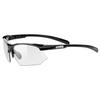 Uvex Sports Sportstyle 802 V Sunglasses, Photochromic, Anti-Fog, Running/Cycling/Outdoor,