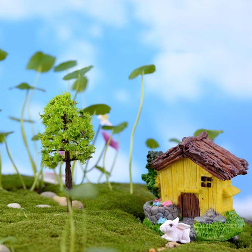 DIY Garden Plants Fairy Decoration Accessories Landscaping Miniatures Terrarium Simulation Tree
