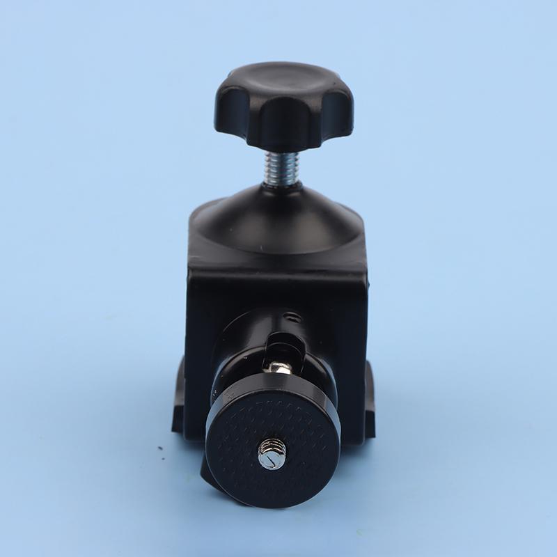 Металлический зажим с мини-шаровой головкой 360°, быстросъемный зажим, кронштейн для штатива, винтовой зажим 1/4 для вспышки, микрофона, монитора, камеры