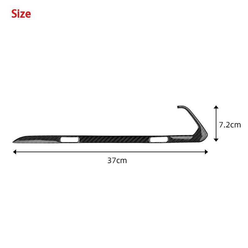 Углеродное волокно, центральное управление, рамка для выхода воздуха, накладка, крышка кондиционера для BMW X3 X4 G01 G02 G08 2018-2022, автомобиль