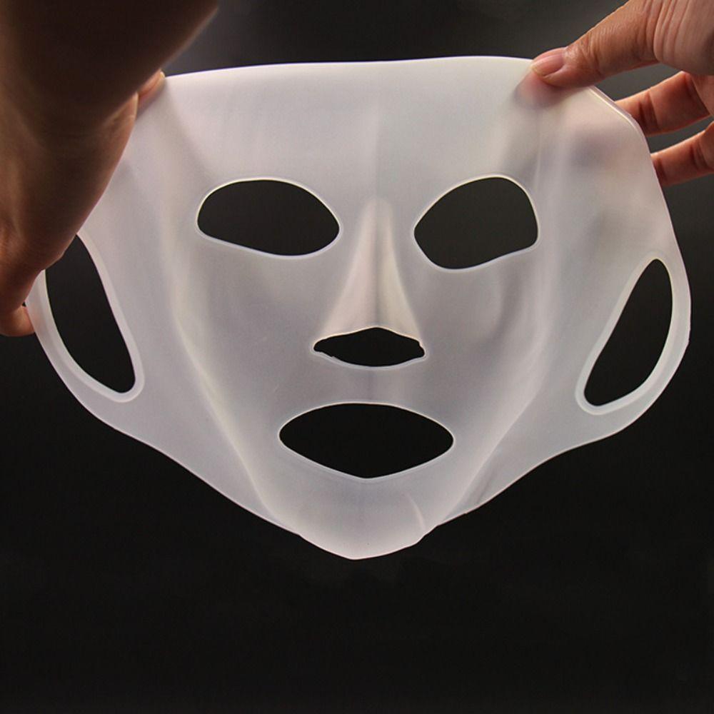 Hanging Ear Fixed Masks Holder Gel Sheet Mask Facial Masks Cover 3D Silicone Face Mask Holder