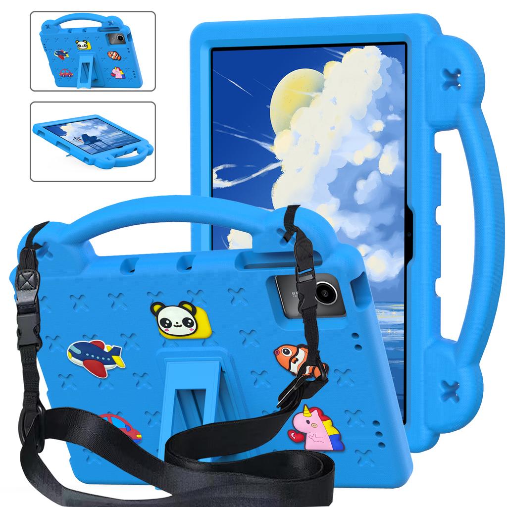 Детский чехол из EVA для Lenovo Tab M11 TB330FU TB331FC 3D мультяшный медведь подставка чехол для планшета Lenovo Xiaoxin Pad 2025 11 дюймов