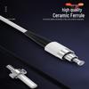 Qishao Telecom-Grade FC-FC Armored Single-Mode Fiber Optic Patch Cable