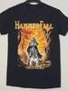 Футболка группы HAMMERFALL - Ретро-черная футболка с культовым принтом логотипа, Наряд для фаната хэви-метала, Подходит для всех сезонов - Мужская'...